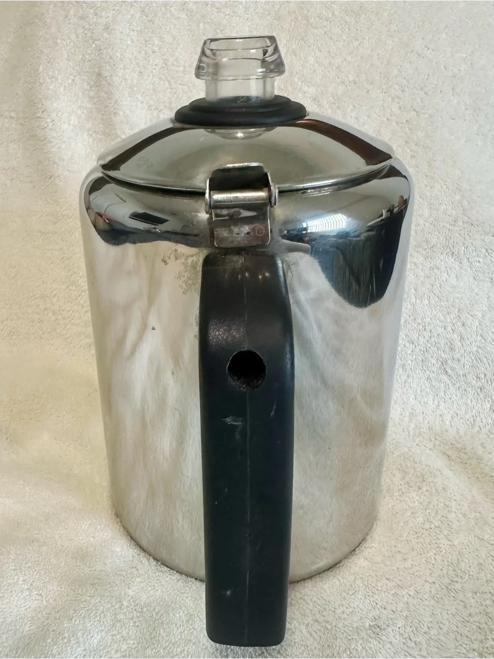 Arcosteel Stainless Steel Stovetop Coffee Percolator Vintage 18/10 Pot Camping